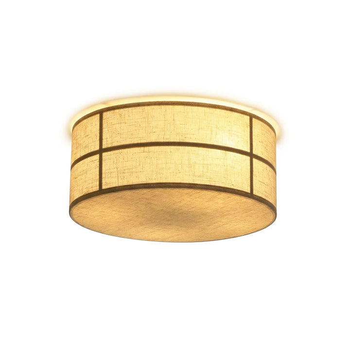 Drum Fabric Ceiling Light