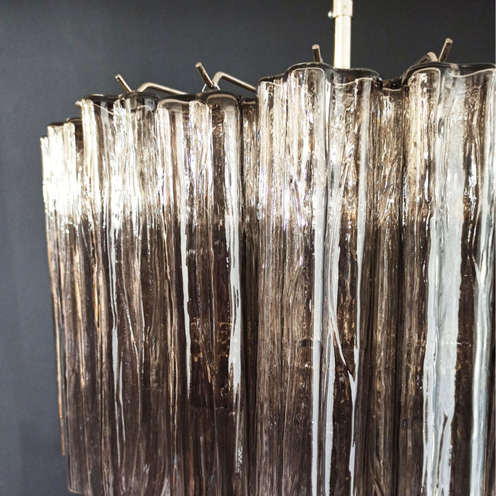 Fantastic Murano Tubes Glass Tube Chandelier