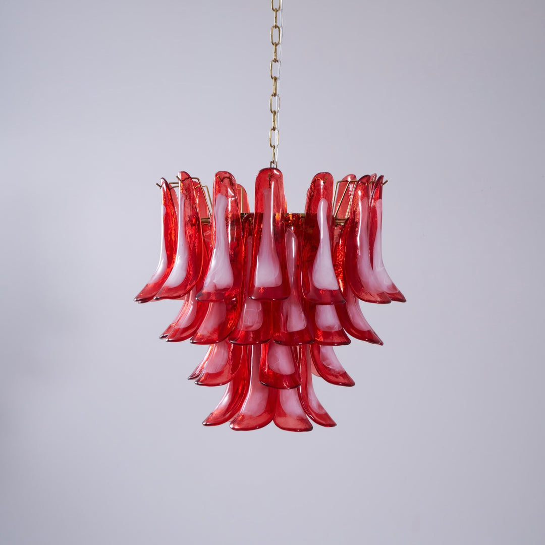 Glass Murano Petals Chandelier