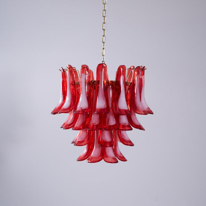 Glass Murano Petals Chandelier