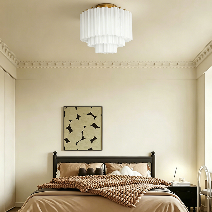 Glass Tube Murano Ceiling Lamp