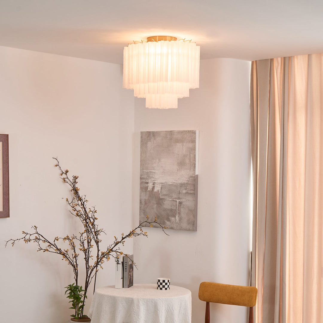 Glass Tube Murano Ceiling Lamp