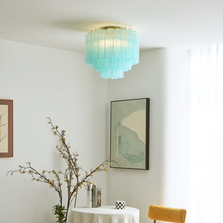 Glass Tube Murano Ceiling Lamp
