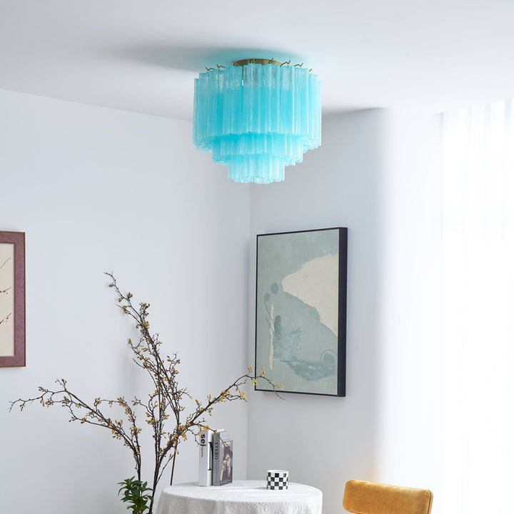 Glass Tube Murano Ceiling Lamp