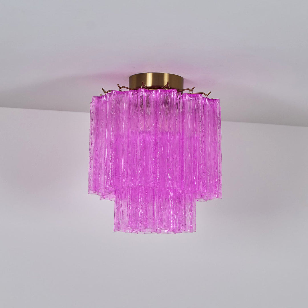 Glass Tubes Murano Ceiling Lamp