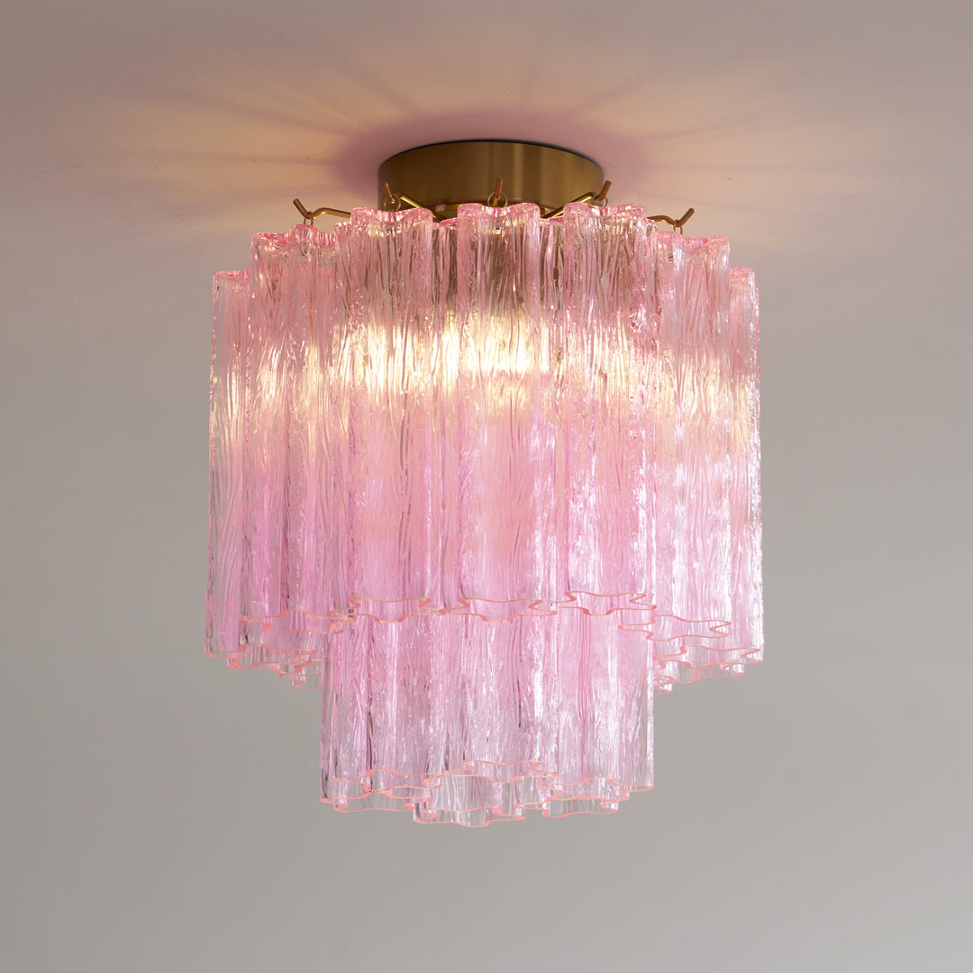 Glass Tubes Murano Ceiling Lamp