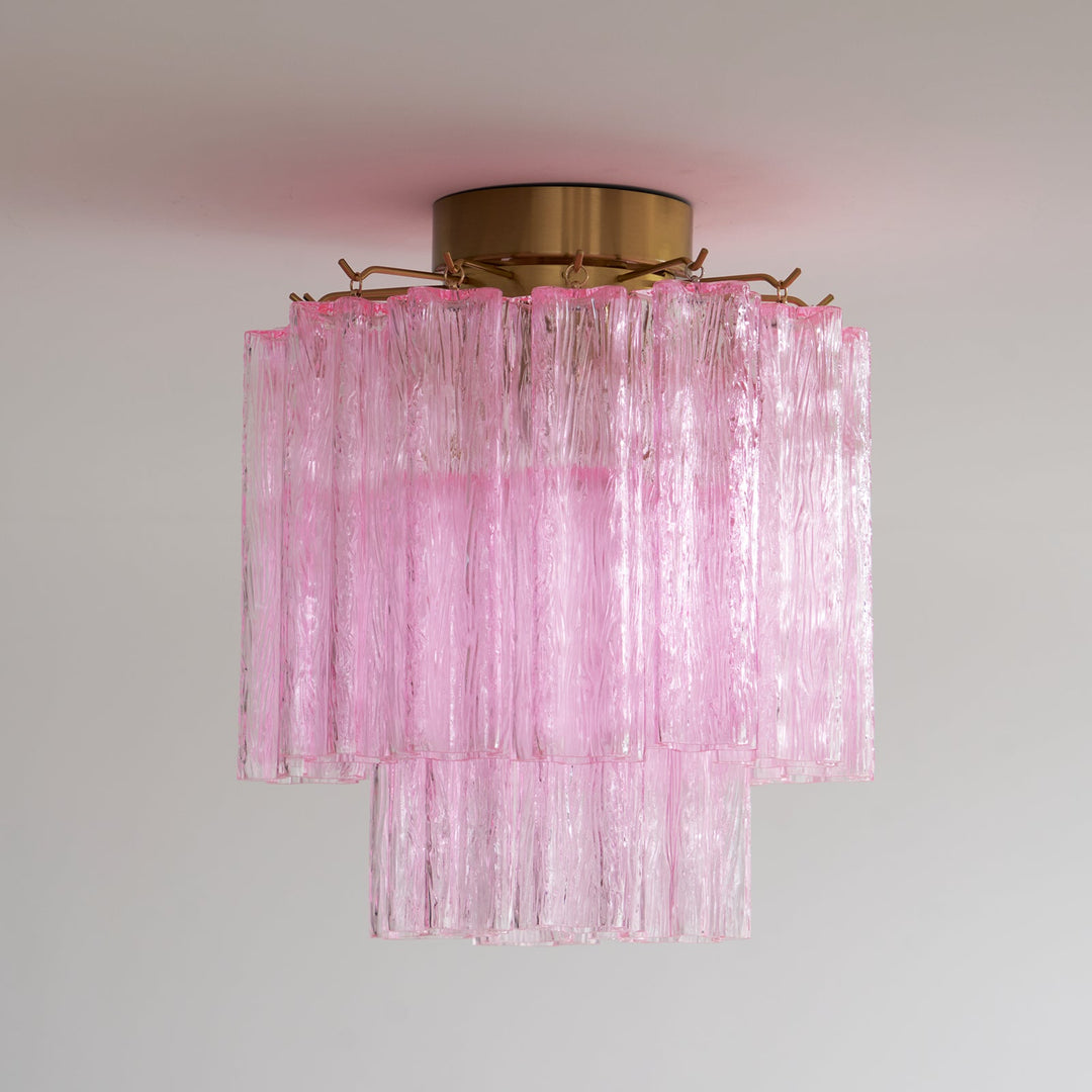 Glass Tubes Murano Ceiling Lamp