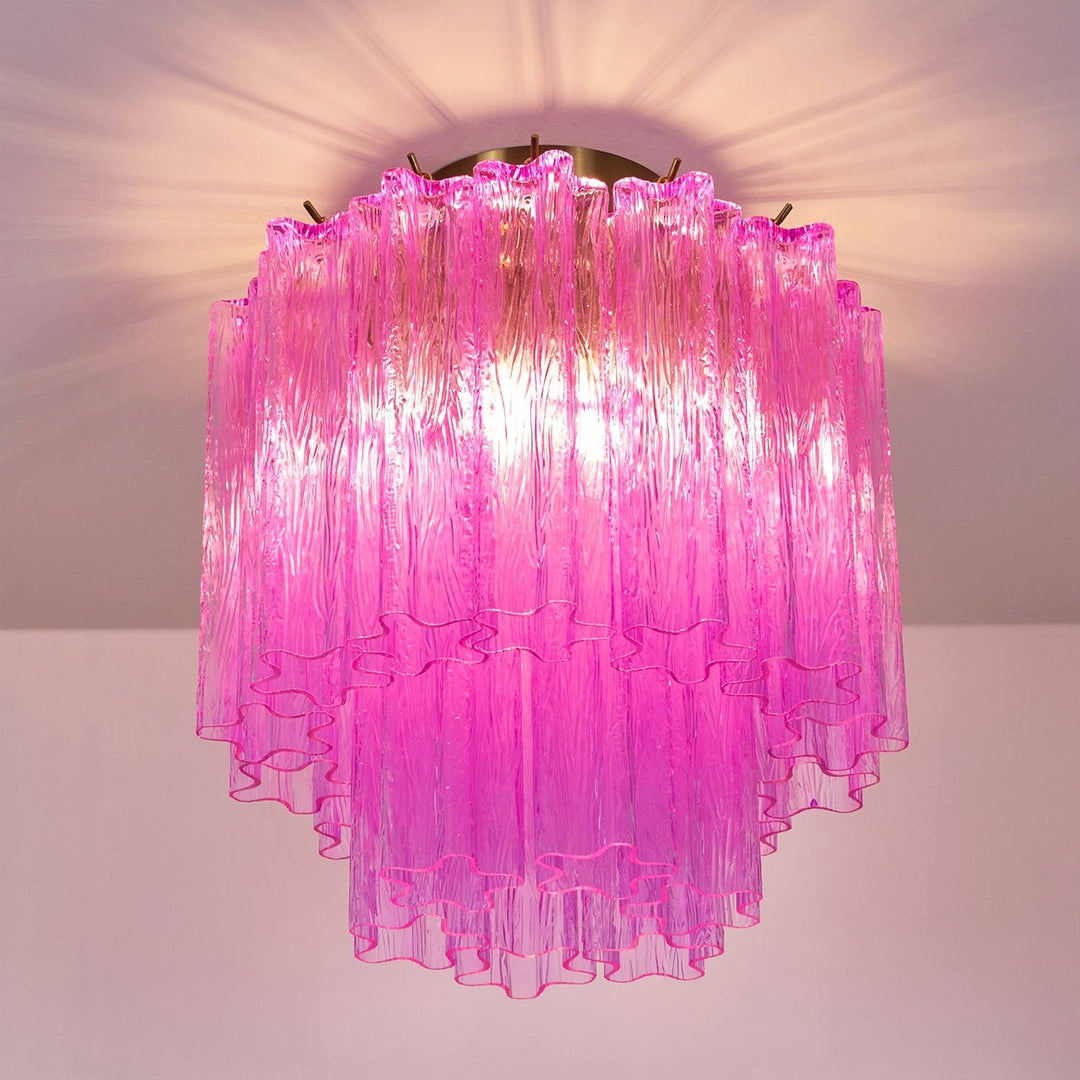 Glass Tubes Murano Ceiling Lamp