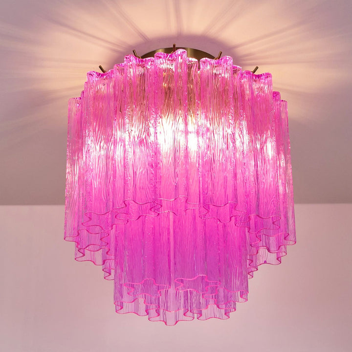 Glass Tubes Murano Ceiling Lamp