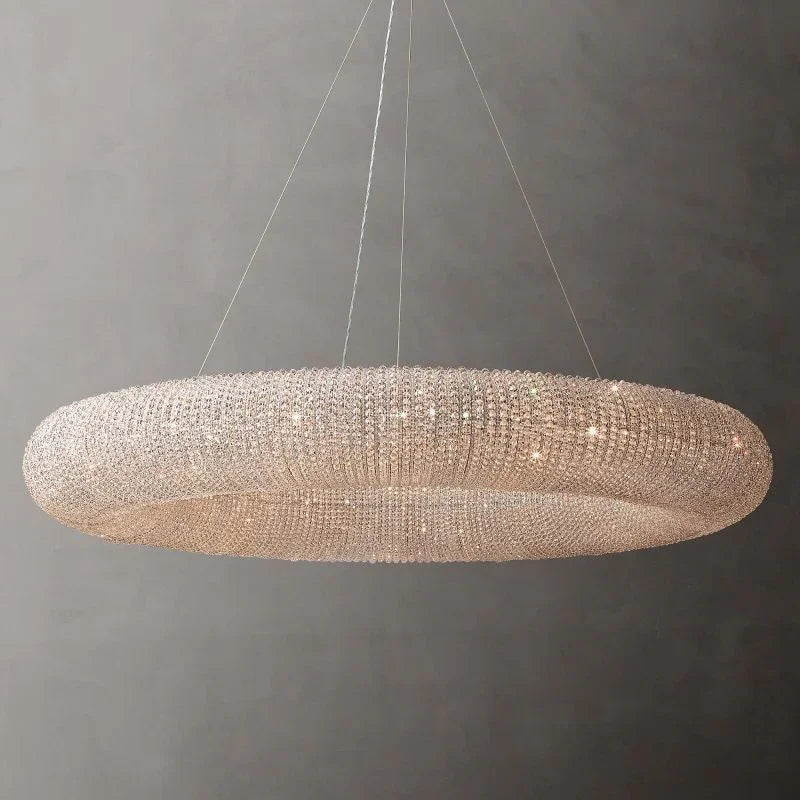Crystal Smoked Chandelier