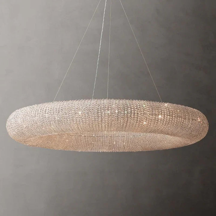 Crystal Smoked Chandelier