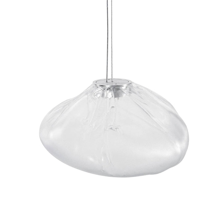 Clear_Halo_Faceted_Glass_Pendant_Light_Single_Unit_Studio_Shot_Woorglamp