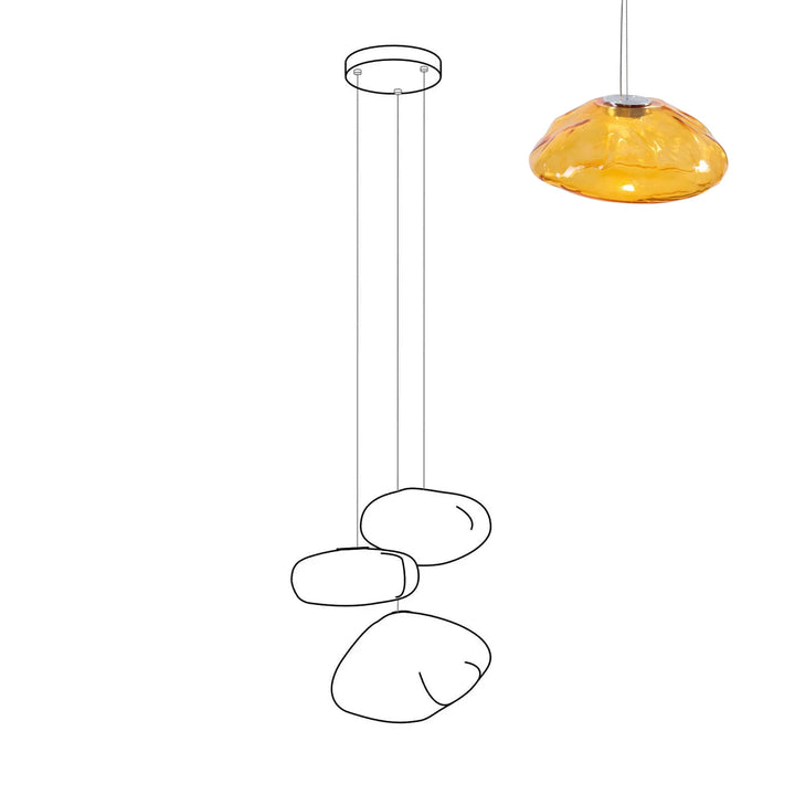 Halo_Glass_Pendant_Light_Multi-Unit_Woorglamp_2