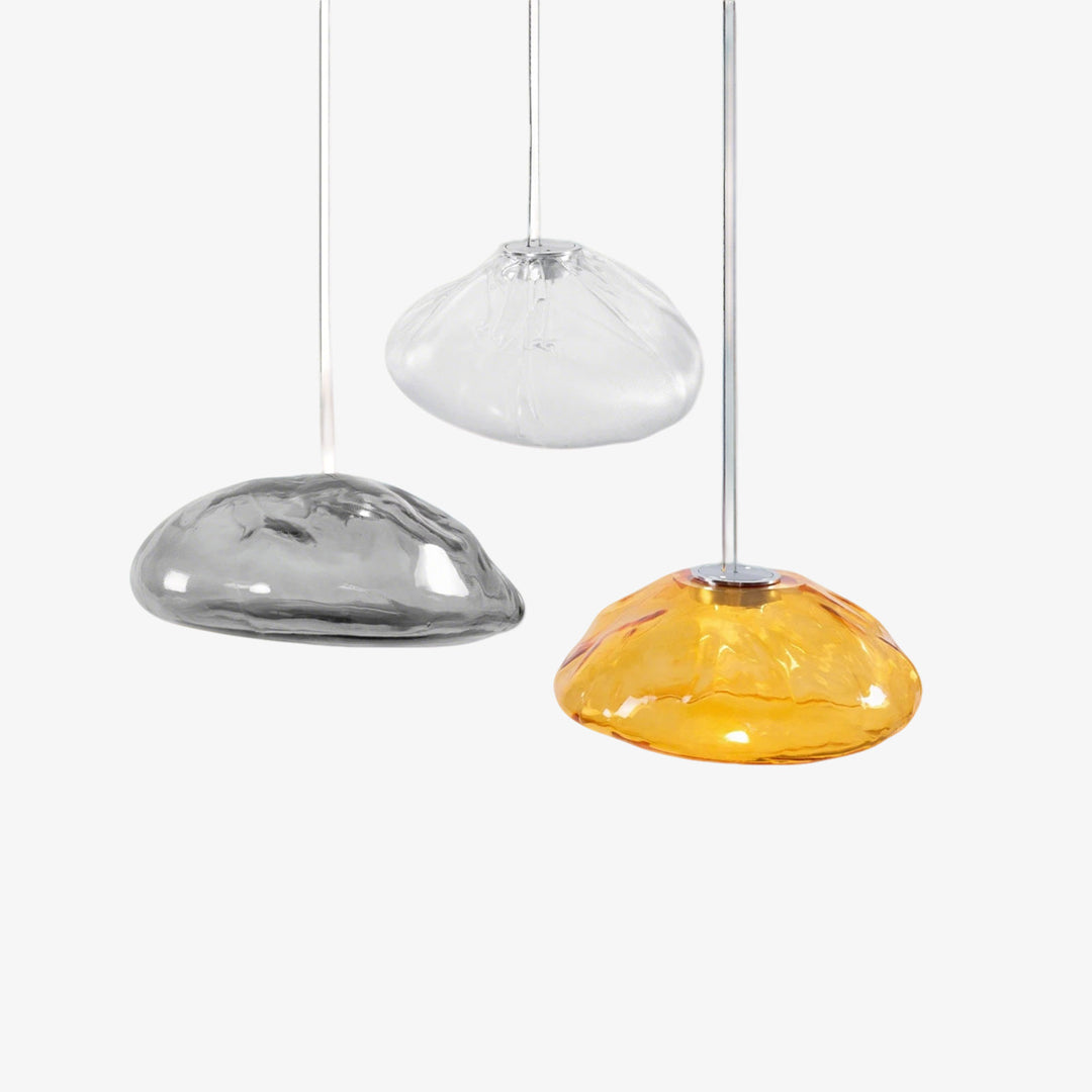 Multi-Color_Halo_Faceted_Glass_Pendant_Lights_Plain_Background_Woorglamp
