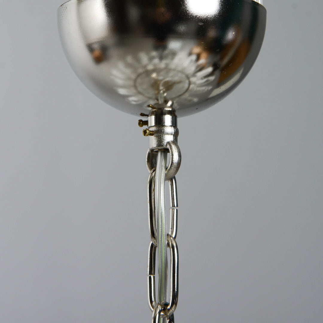 Large Vintage Murano Petal Chandelier