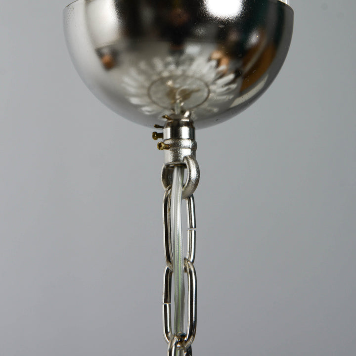 Large Vintage Murano Petal Chandelier