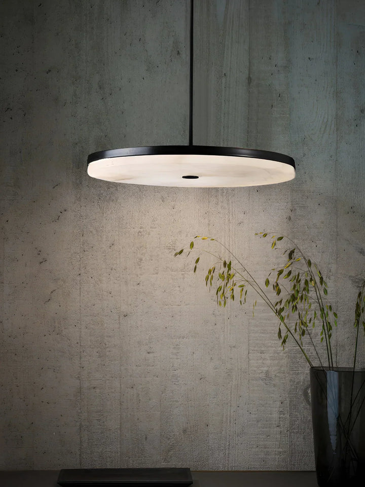 Manhattan Alabaster Pendant Light - view 6 | Woorglamp