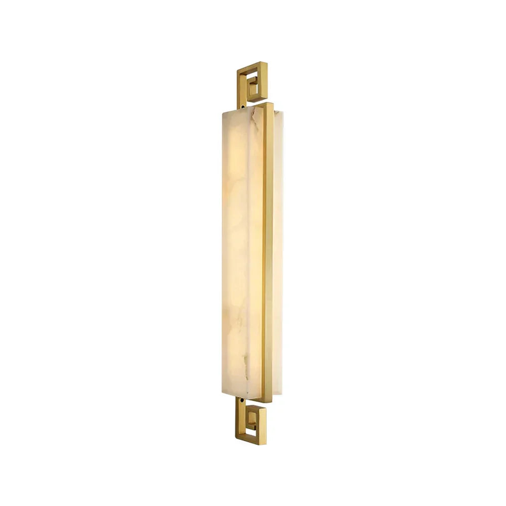 Modern Alabaster Copper Wall Lamp
