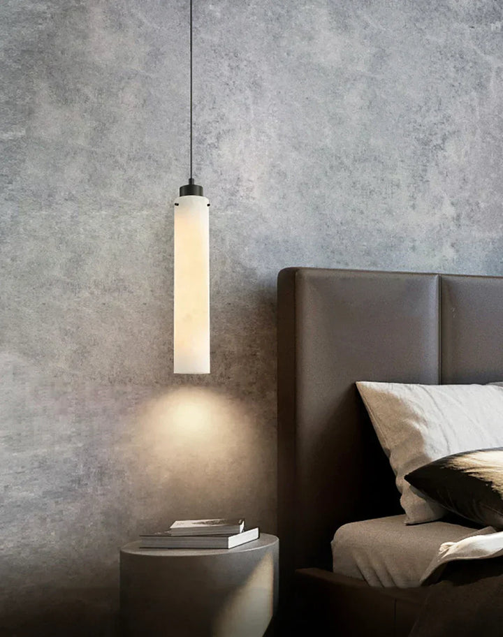Cylinder Alabaster Pendant Lamp