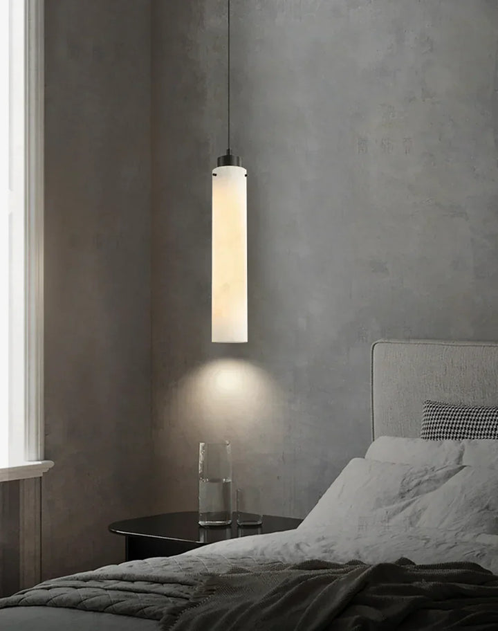 Cylinder Alabaster Pendant Lamp