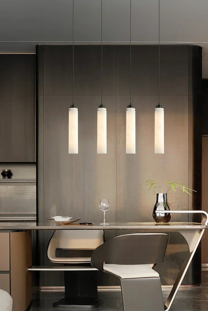 Cylinder Alabaster Pendant Lamp
