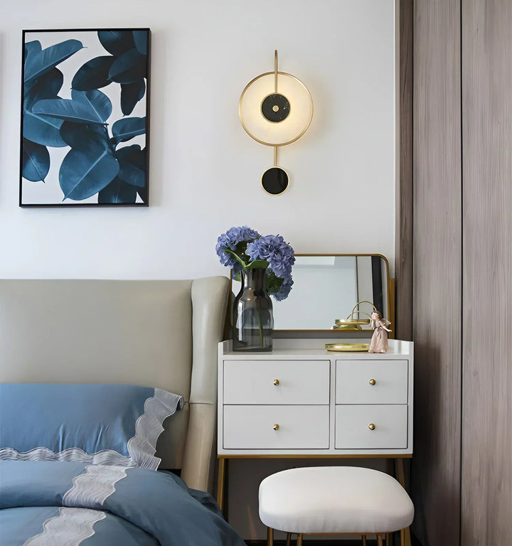 Modern Kandy Alabaster Wall Lamp