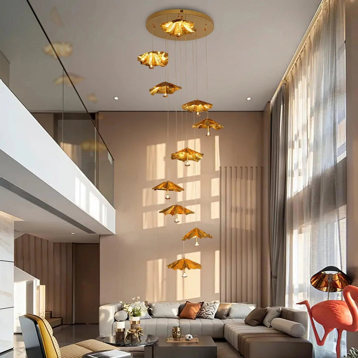 Modern Livra Chandelier - view 15 | Woorglamp