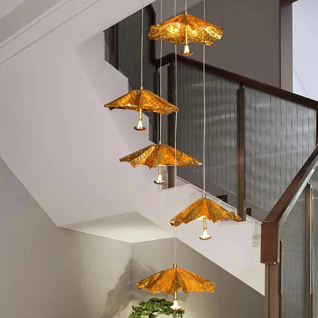Modern Livra Chandelier - view 3 | Woorglamp