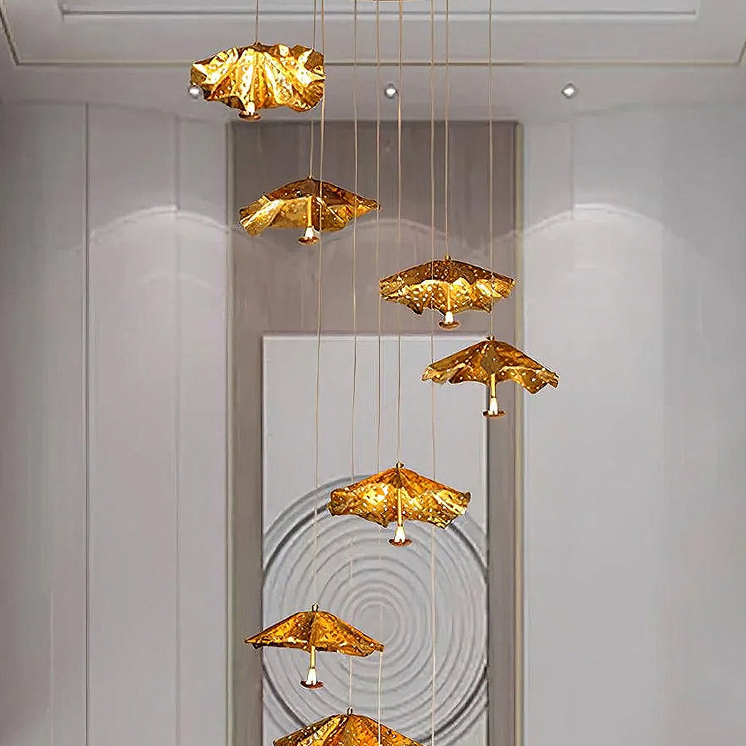 Modern Livra Chandelier - view 16 | Woorglamp
