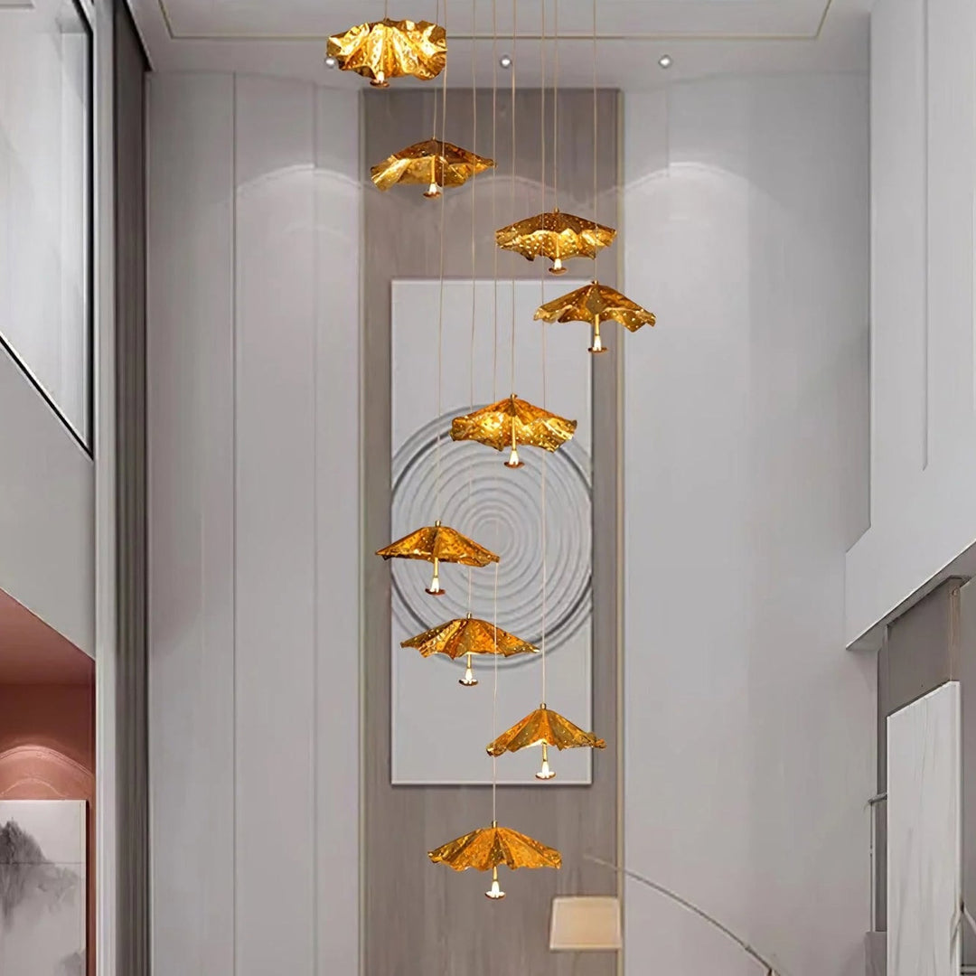 Modern Livra Chandelier - view 9 | Woorglamp