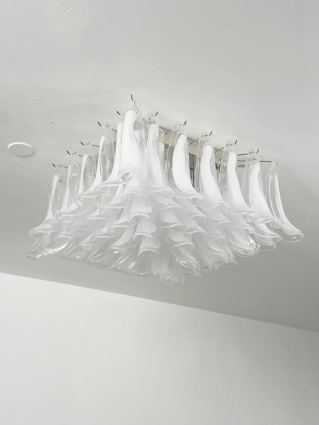 Murano Style Glass Petal Ceiling Light - view 17 | Woorglamp