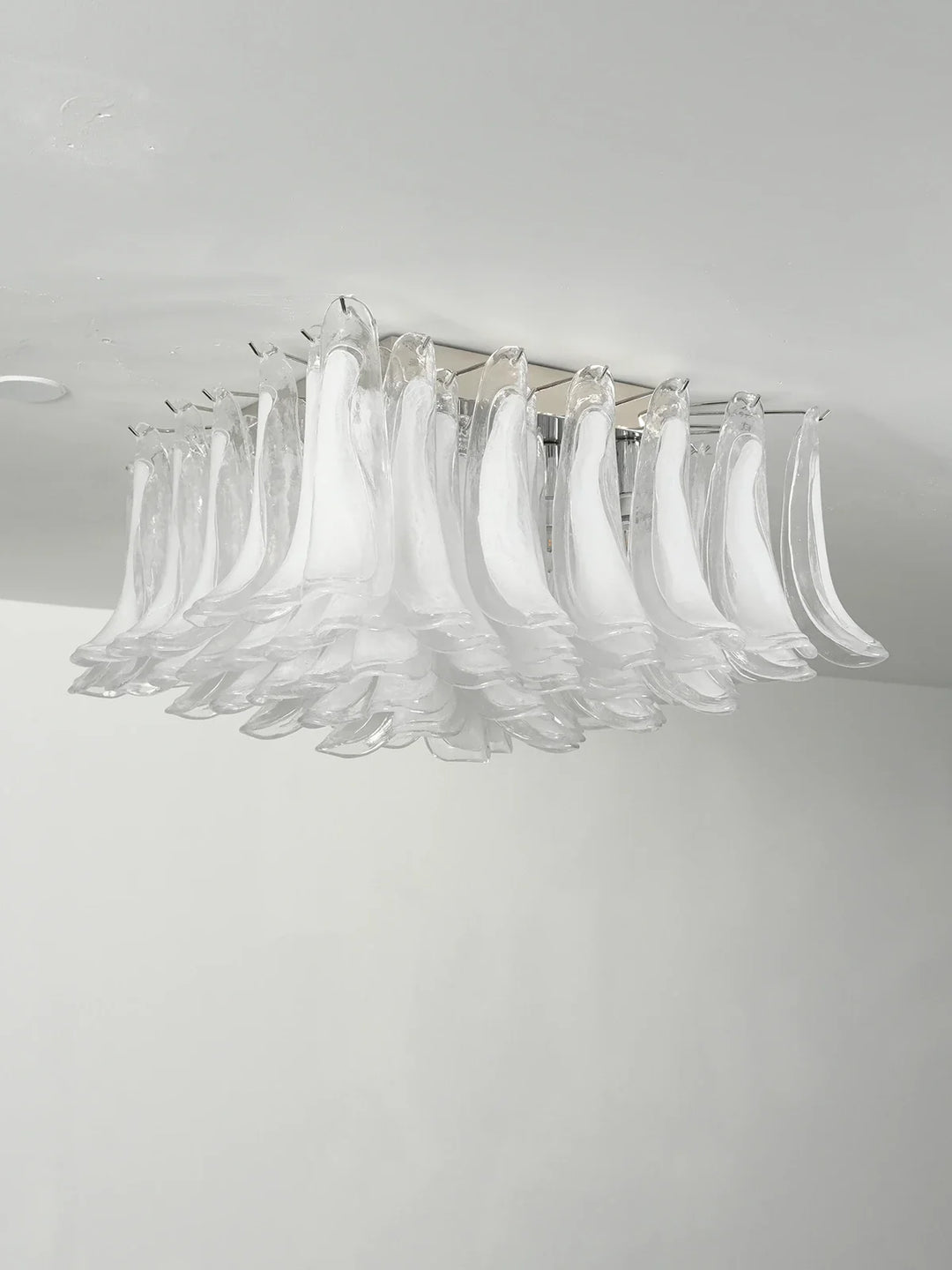 Murano Style Glass Petal Ceiling Light - view 19 | Woorglamp