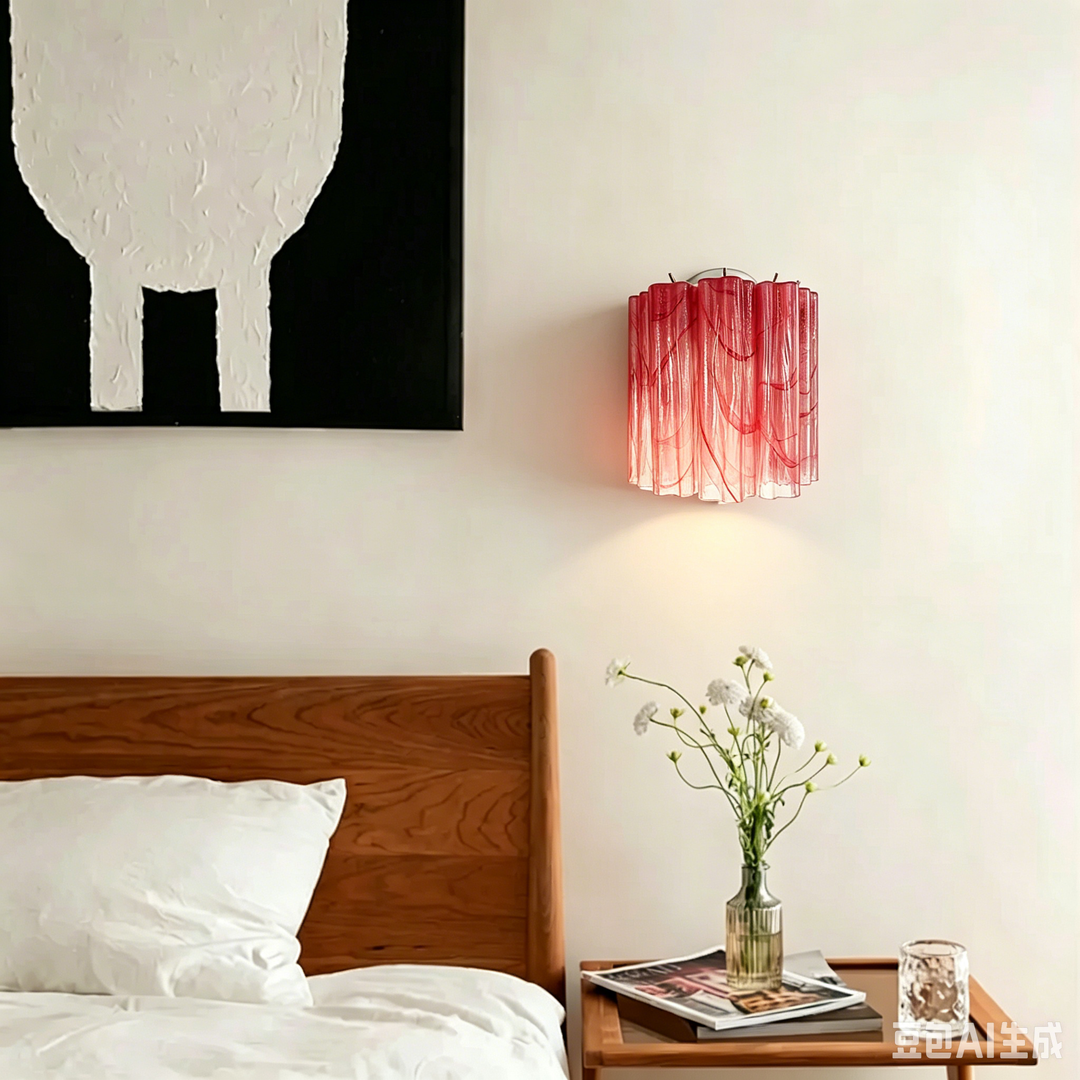 Murano Glass Tube Wall Lamp