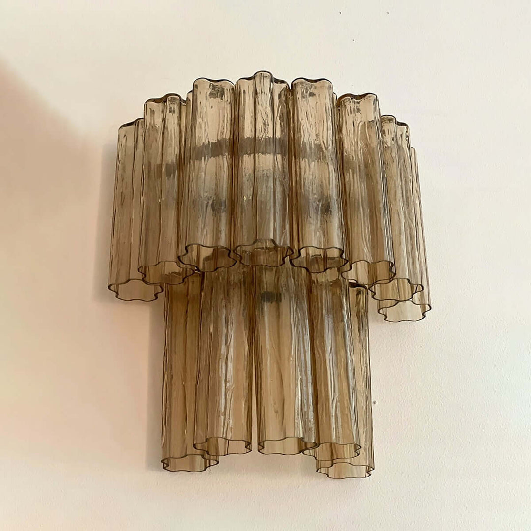 Murano Tubes Glass Wall Lamp