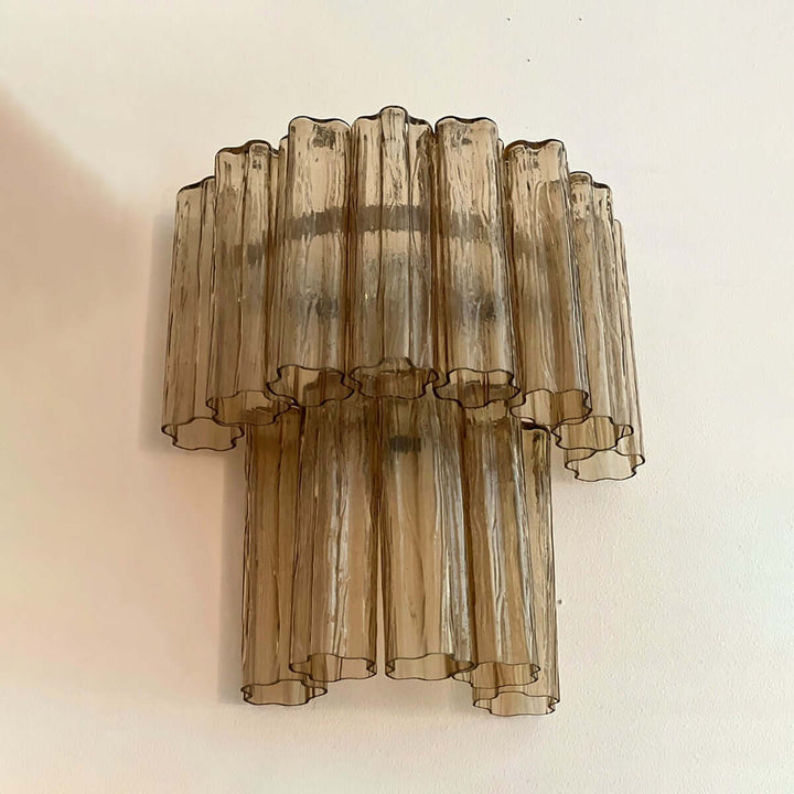Murano Tubes Glass Wall Lamp