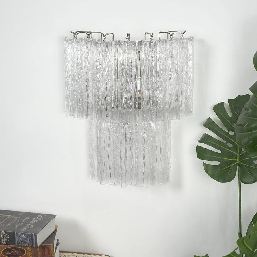 Murano Tubes Glass Wall Lamp
