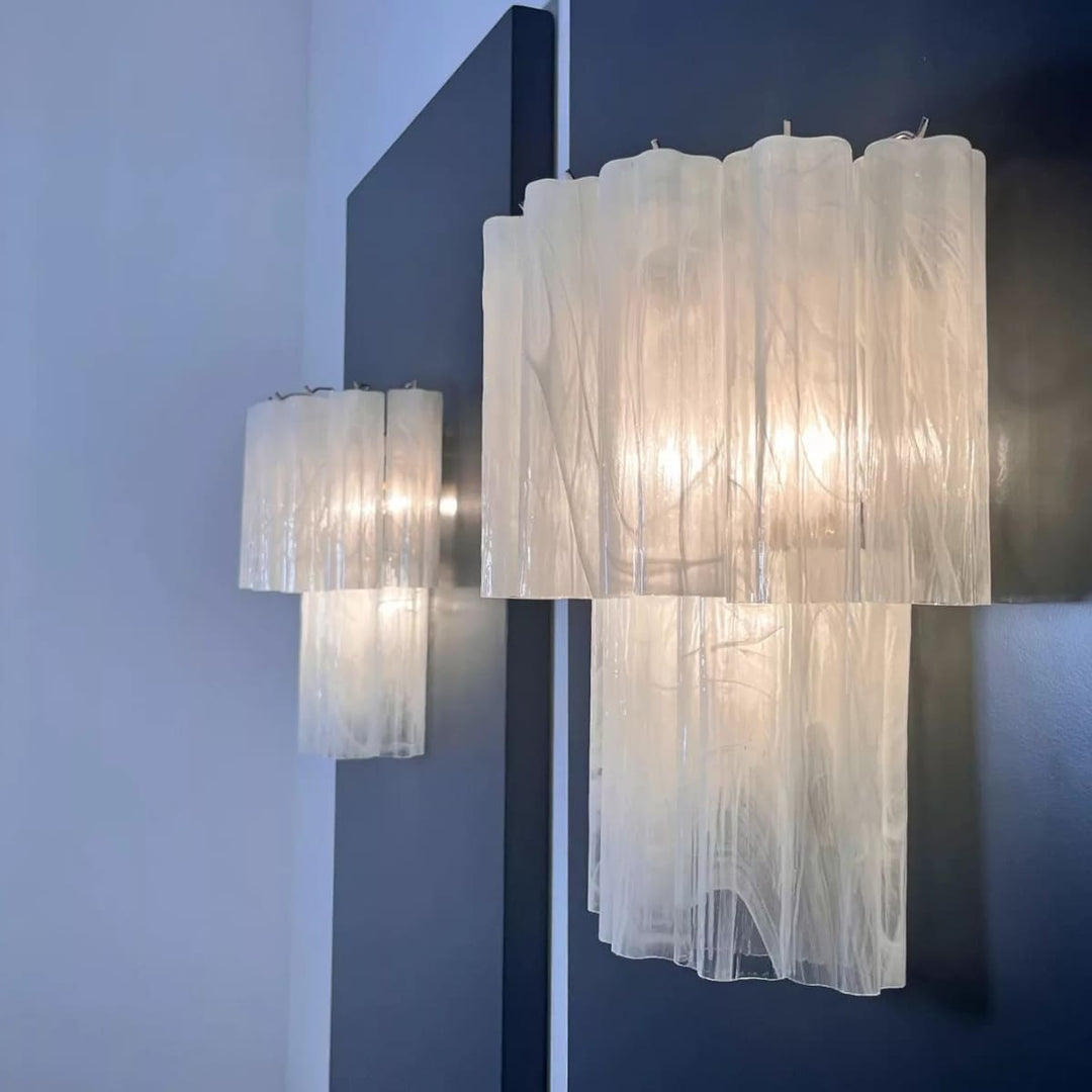 Murano Tubes Glass Wall Lamp