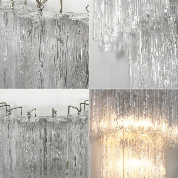 Murano Tubes Glass Wall Lamp