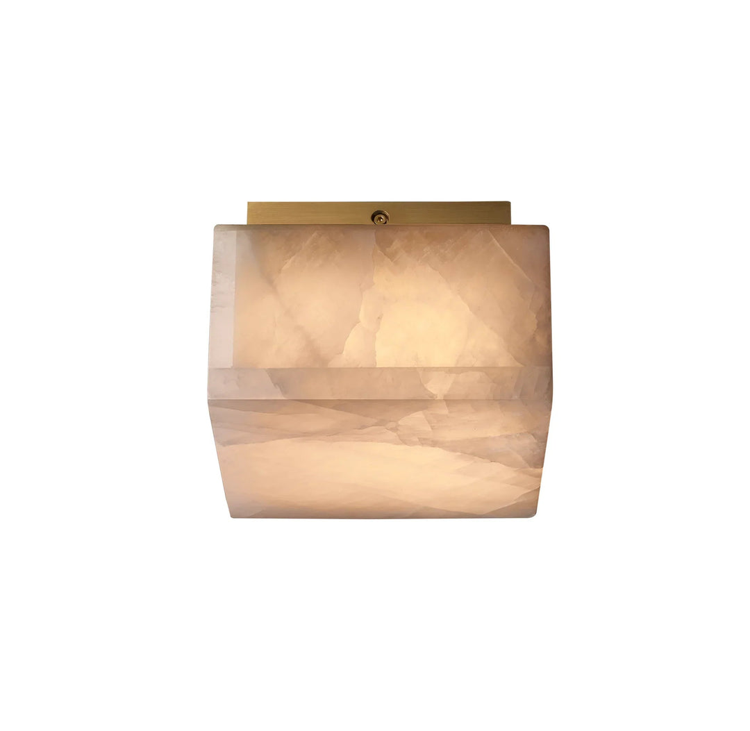 Alabaster Rivage Square Ceiling Lamp