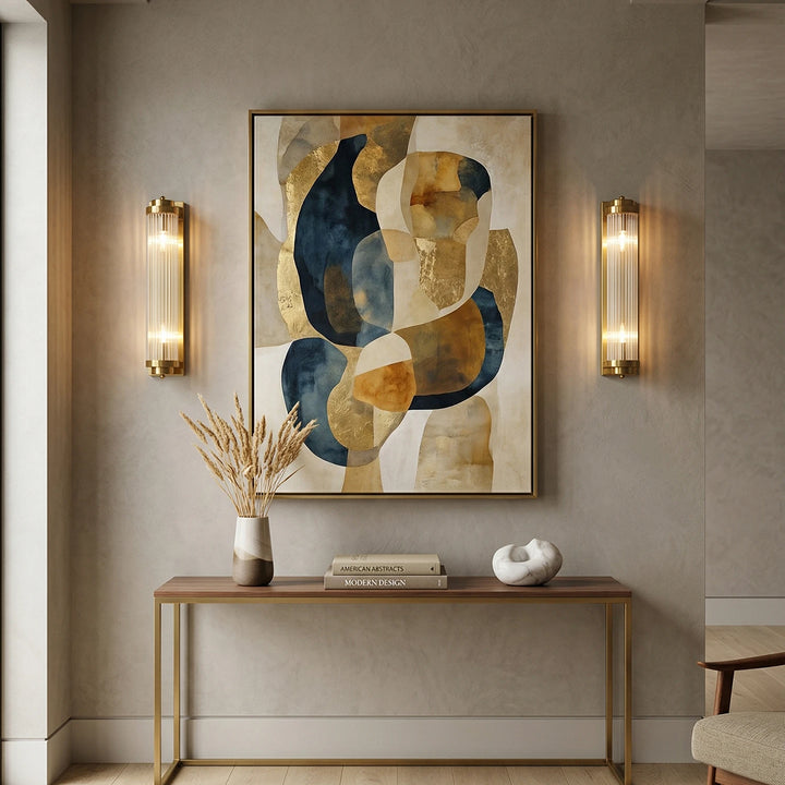 Brass_Vertical_Linear_Wall_Lamp_Pair_in_Entryway_Woorglamp