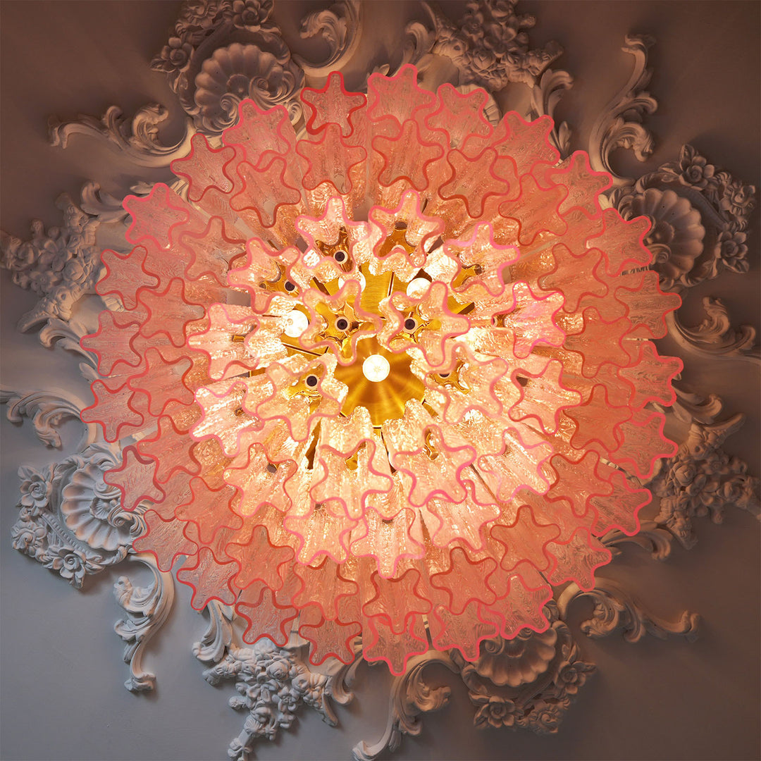 Vintage Murano Glass Ceiling Light
