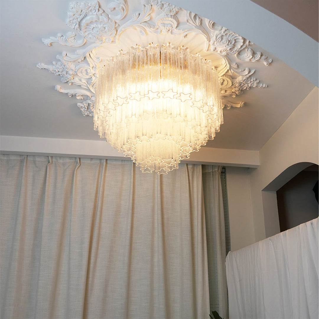 Vintage Murano Glass Ceiling Light
