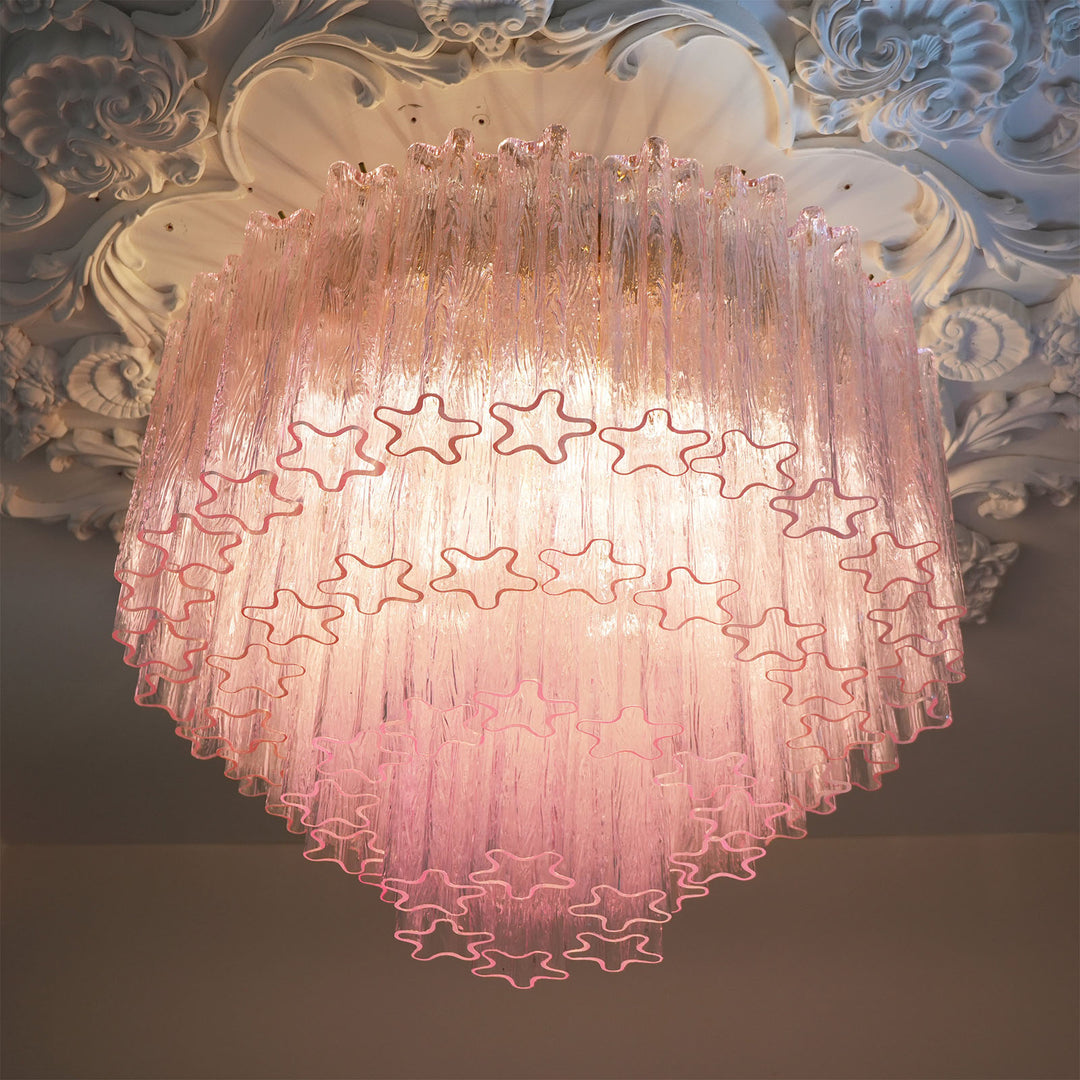 Vintage Murano Glass Ceiling Light