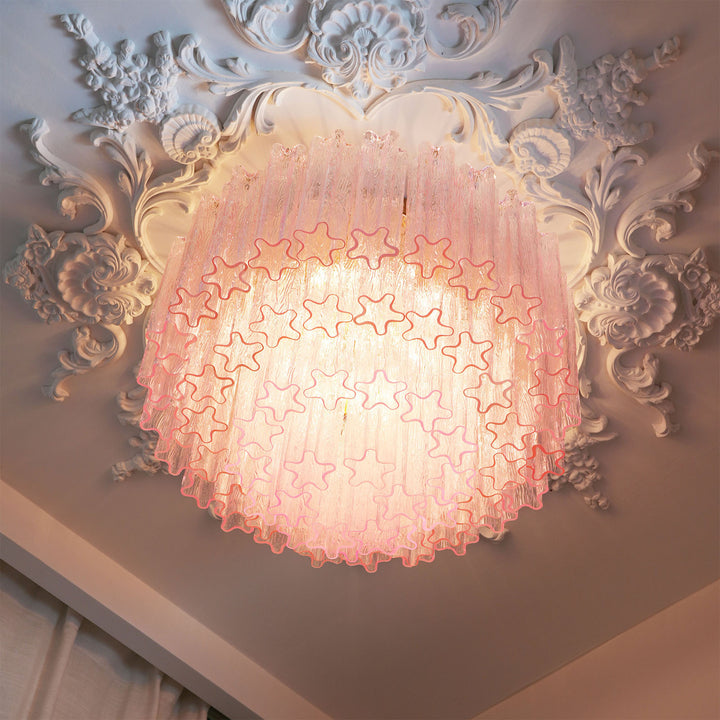 Vintage Murano Glass Ceiling Light