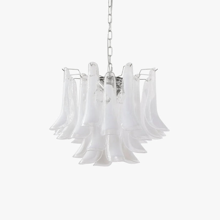 Vintage Murano Petal Chandelier