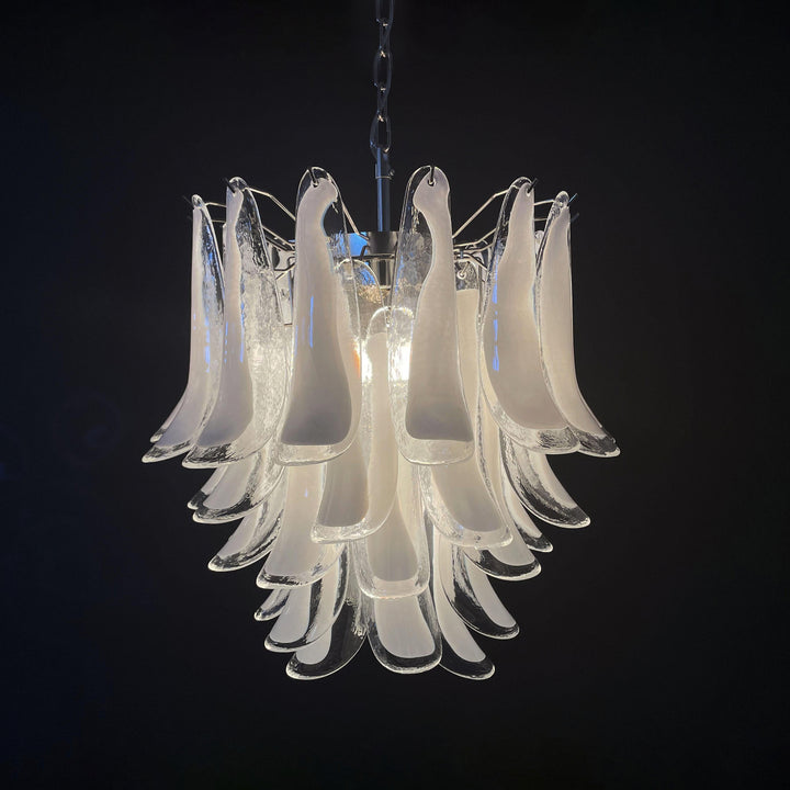 Vintage Murano Petal Chandelier