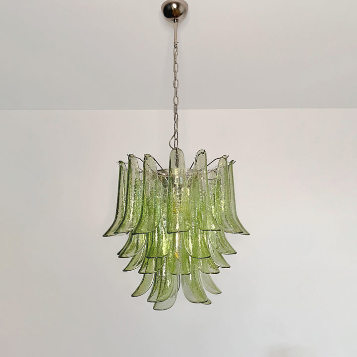 Vintage Murano Petal Chandelier
