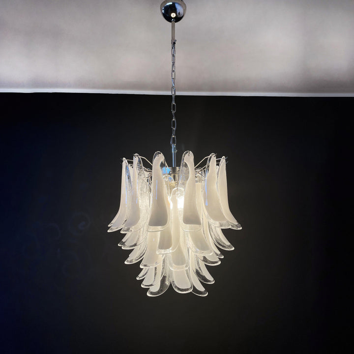 Vintage Murano Petal Chandelier
