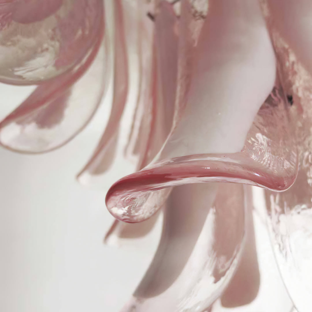 Vintage Murano Petal Chandelier