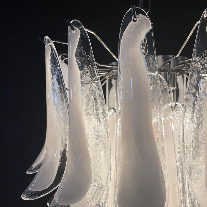 Vintage Murano Petal Chandelier